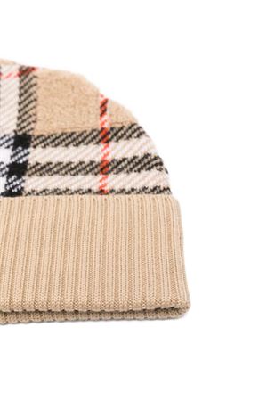 check wool beanie BURBERRY KIDS | 8105879B9368